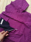 Prewashed handloom Cotton - Feeding/ Maternity Maxi/Gown - Cotton lining /Center zip -Collar Vaadamalli stripe