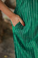 Center zip Cotton   Normal /Feeding kurti - Green