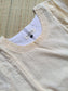 Cotton Maternity Midi/Gown / maxi - Full white ( full length cotton lining)
