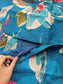 Kotta Cotton Maternity 3 pc chudidhar set [ Top with center zip, pant and dupatta ] - (  side open top ) Blue with maroon