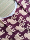 Center zip Kalamkari Cotton   Normal /Feeding kurti - Purple Elephant