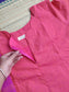 Handloom cotton Maternity 3 pc chudidhar set [ Top with center zip, pant and dupatta] -  Light pink
