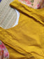 Soft silk - Double side zip  Maternity Maxi/Gown - Festival Collection - Golden Mustard
