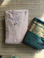 Silk Dupatta - Green - only Dupatta