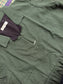 Prewashed handloom Cotton - Feeding/ Maternity Maxi/Gown - Cotton lining /Center zip -Collar Small green checks
