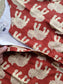 Center zip Kalamkari Cotton   Normal /Feeding kurti -  Red elephant