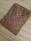 Kalamkari Cotton  A line Maternity Feeding Kurti /Center Zip(Dress length 45 inches)- Olive leaf