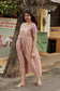 Butter silk Maternity Maxi/Gown - Festival Collection -Full cotton lining- Pastel Brown