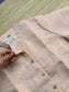 silk Kurti/ Front 4 button operable( optional feeding) -used to Normal wear kurti -Copper  ziczac