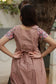 Butter silk Maternity Maxi/Gown - Festival Collection -Full cotton lining- Pastel Brown