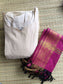 Silk Dupatta - Pink