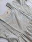 Cotton - Feeding/ Maternity Maxi/Gown - Cotton lining /Double side zip -  White  Stripe
