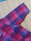 Madras check/ cotton Maternity 2 pc chudidhar set [ Top with double side zip, and Pant- pink