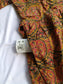 Cotton - Feeding/ Maternity Maxi/Gown - Cotton lining /Double side zip -  Ajrakh print