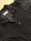 Maxi/ Gown-  Premium Muslin -  Maternity/Center zip - Self black Muslin