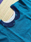 Mul Mul Cotton - Feeding/ Maternity Maxi/Gown - Cotton lining /Double side zip -     Blue Checks