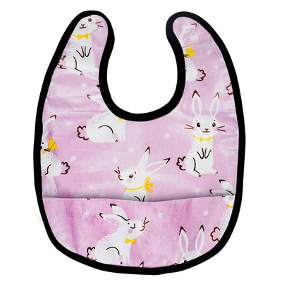 Kindergarten-Rabbit Bibs combo pack of 2